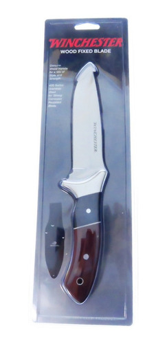 Cuchillo Winchester Wood Fixed Blade Vaina Reforzada Caza