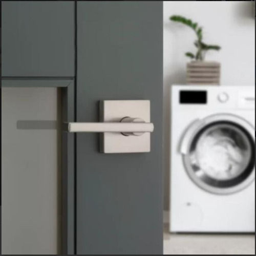 Kwikset Halifax Manija Puerta Satin Niquelado