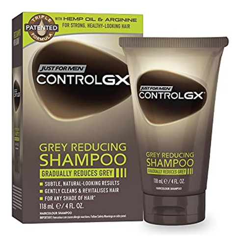 Solo Para Hombres Controlan El Champu Reductor Gx Grey, Colo