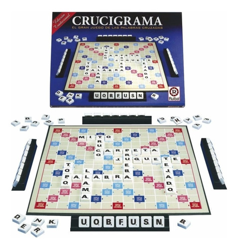 Crucigrama Juego De Mesa Palabras Cruzadas Ruibal Original