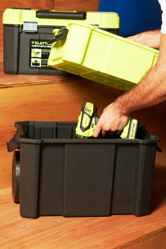 Caja De Herramientas Con Ruedas 3 En 1 - Klatter