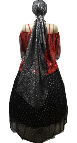 Conjunto Pomba Gira Maria Mulambo Roupas Santo orix s R 335