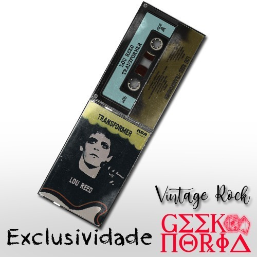 Marcador Magnético Vintage Tape Rock - Lou Reed