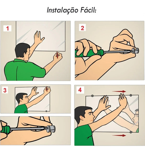 Espelho Grande Lapidado 100 X 80cmcom Botão Francês