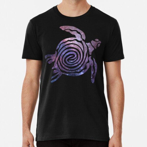 Remera Galaxy Sea Turtle Algodon Premium