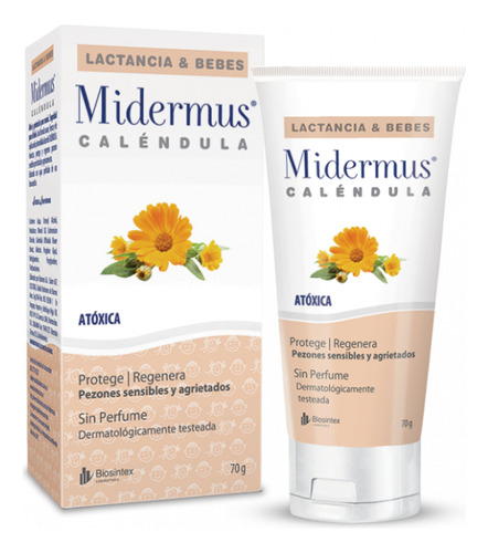 Midermus Crema De Calendula X70      