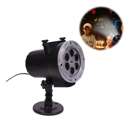 Luces Proyector Halloween Navidad Impermeable Boda Exterior