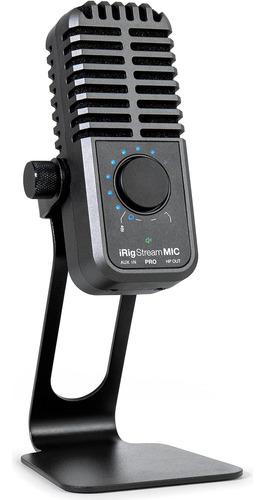 Ik Multimedia Irig Stream Mic Pro Micrófono Con Interfaz D.