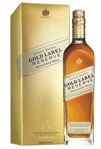 Whisky Johnny Walker Jw Gold Label Reserve Johnnie 1 Litro