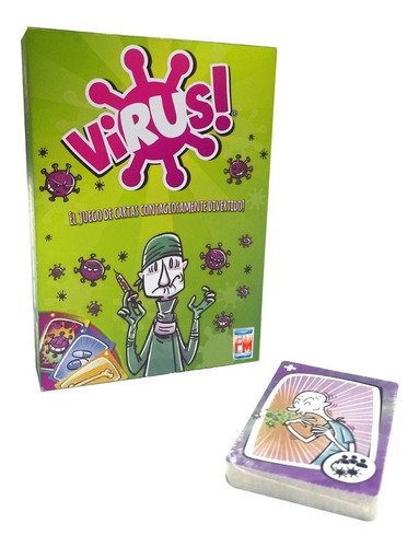 Imagen 3 de 5 de Juegos De Mesa Virus Fotorama 1194