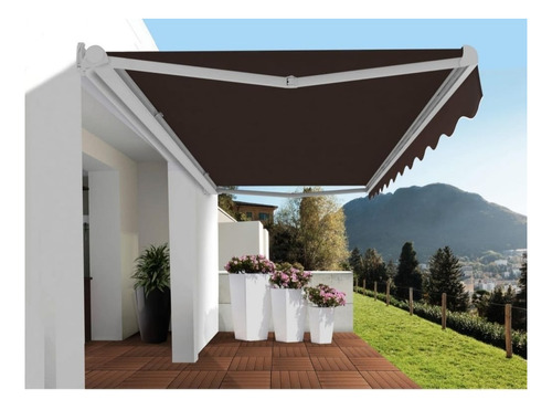 Toldo De Pared Retractil Enrrollable De 3x2 Mts Plegable 