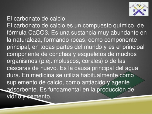 Imagen 4 de 4 de Carbonato Calcio Liviano 25 Kg Quimicaxquimicos