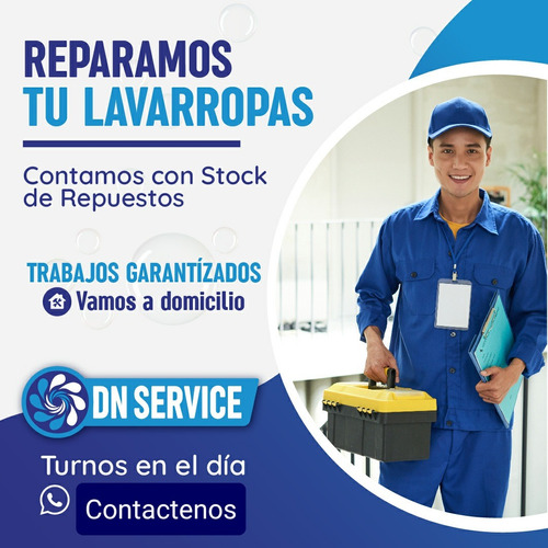 Service Lavarropas Heladera Aire Drean Gafa Patrick Samsung