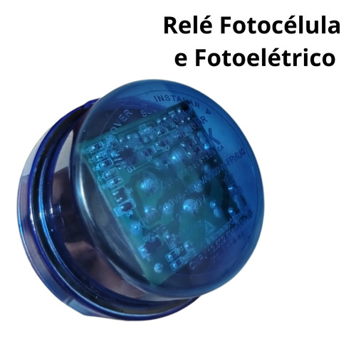 Relé Fotoelétrico Fotocélula Bivolt Rpz01 127/220v
