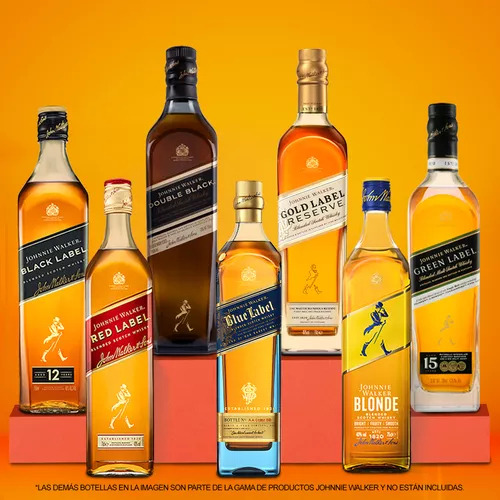 Pack De 3 Johnnie Walker Whisky Black Label 750 Ml
