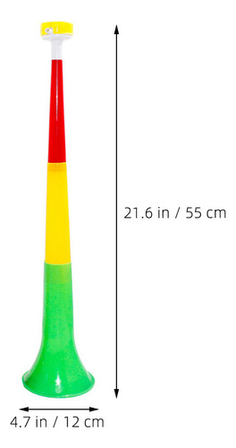 Trompeta Telescópica De 3 Secciones, 12 Unidades, 60 Cm, Tro