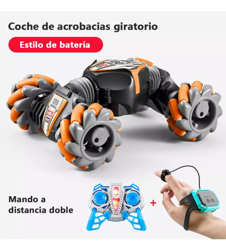 Carro Rc 4x4 Todoterreno Con Rotación 360° Y Llantas Mecanum