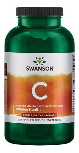 Swanson C Tamponado Con Bioflavonoides 1,000 Mg 250 Tabletas