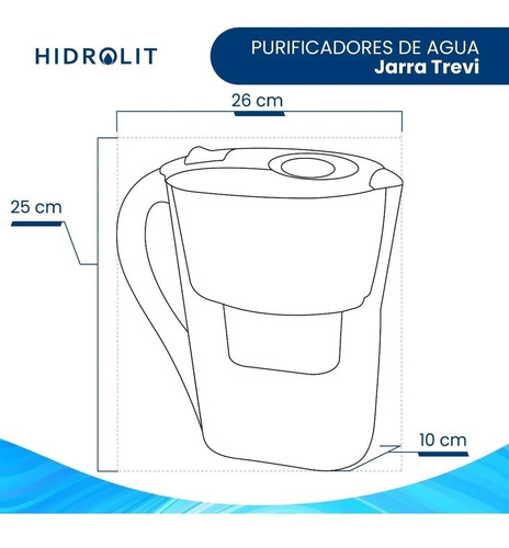 Imagen 5 de 7 de Jarra Purificadora Trevi
