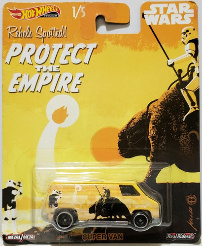 Super Van 1/5 Star Wars Hot Wheels Mattel 