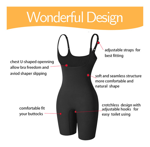 Body Shaper Wear Para Mujer Con Control De Barriga Y Cuerpo