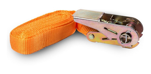 Cinta De Amarre Con Crique 1'' 3.5 Metros 275kg Oregon Color Naranja