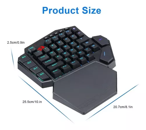 Redragon K551-RGB-BA Teclado mecânico para jogos e mouse Combo com