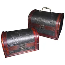 Comprar C&h Juego De 2 Baúles Y\u002Fo Alhajeros Estilo Vintage