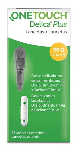 One Touch Delica Plus Con 25 Lancetas