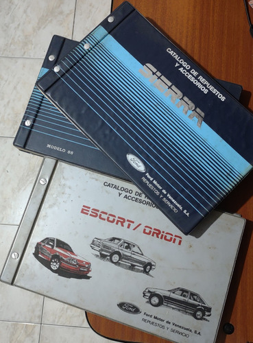 Catálogo Despiece Chevette Escort Orion Sierra 