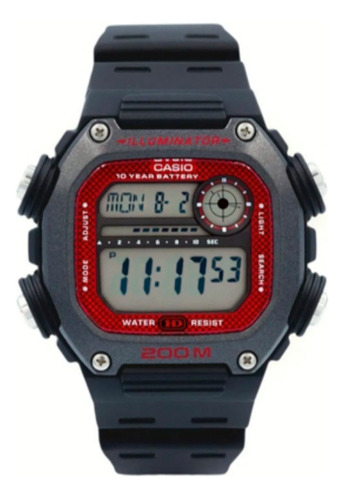 Reloj Casio Dw291-1b Linea Duro 200 M Somos Tienda