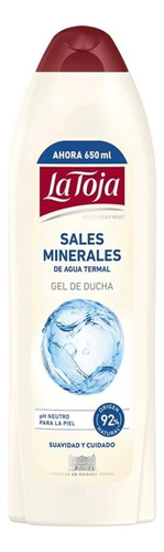  La Toja Gel Hidrotermal Con Sales Minerales 650 Ml Fragancia Neutro