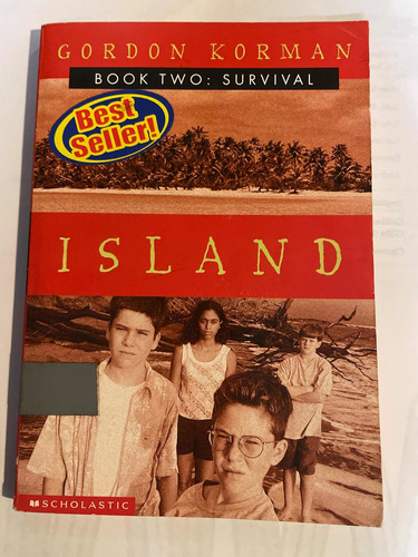 Libro Island De Gordon Korman Survival Book Two Scholastic