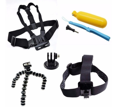 Kit Hero 8 7 6 5 3 4 Edition Black Silver Session Gopro 2018