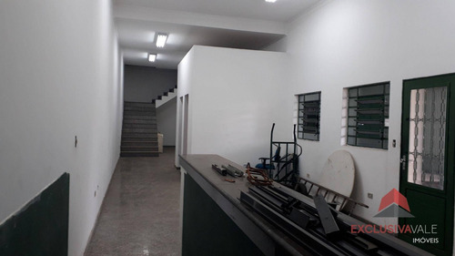Imagem 12 de 19 de Galpão Para Alugar, 300 M² Por R$ 5.000,00/mês - Palmeiras De São José - São José Dos Campos/sp - Ga0028
