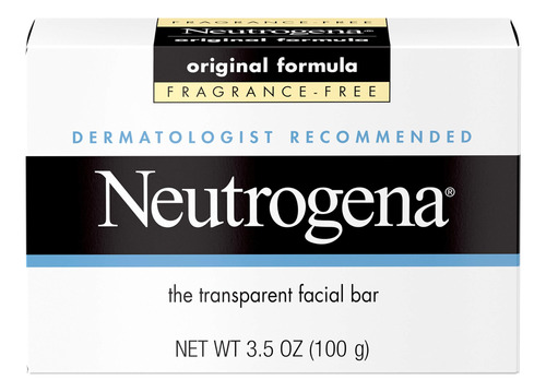 Neutrogena The Transparent Facial Bar Fórmula Original, Si.
