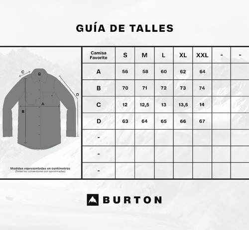 Imagen 6 de 6 de Camisa Manga Larga De Abrigo Burton Favorite