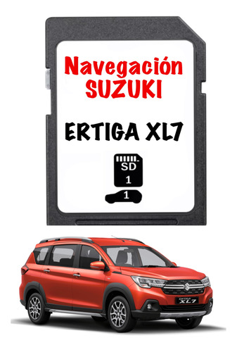 Tarjeta De Navegacion Suzuki Ertiga Xl7 Sd Mapas