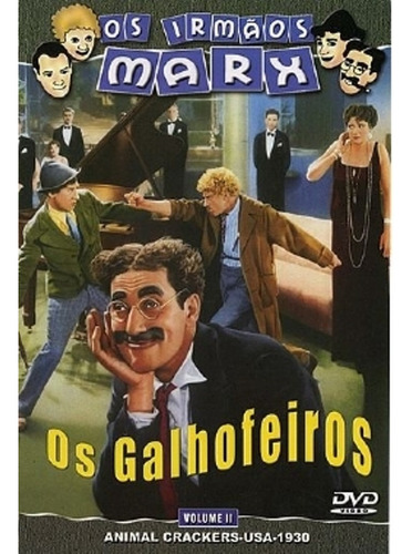 Dvd Filme Os Irmãos Marx - Os Galhofeiros / Dvd132