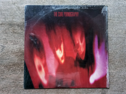 Disco Lp The Cure - Pornography (1982) Usa Raro Trasluc R100