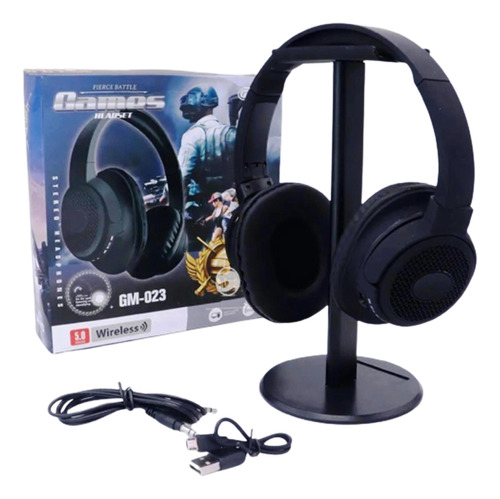 Audifonos Inalambrico Stereo Gamer Gm023 Bluetooth 5.0 Pc S1