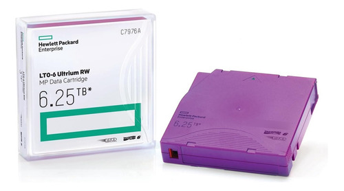 Lto-6 Ultrium Rw Hp Mp Data Cartridge 6.25 Tb