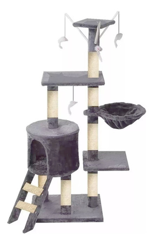 Rascador Tipo Árbol Para Gatos - 5 Niveles Interactivo