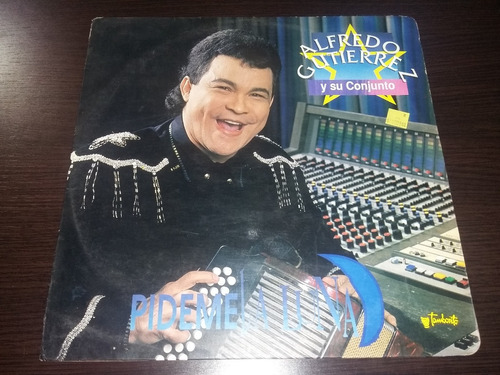 Lp Vinilo Disco Alfredo Gutierrez Pideme La Luna Vallenato 