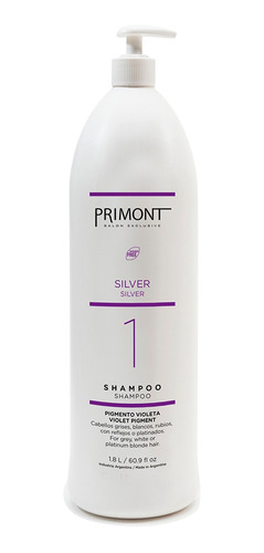 Shampoo Matizador Silver X1.8l Primont