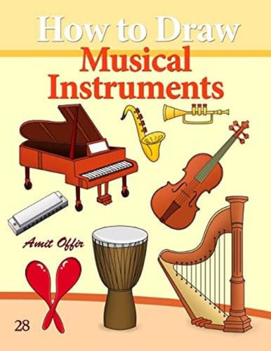 Libro: How To Draw Musical Instruments: Drawing Books For Be