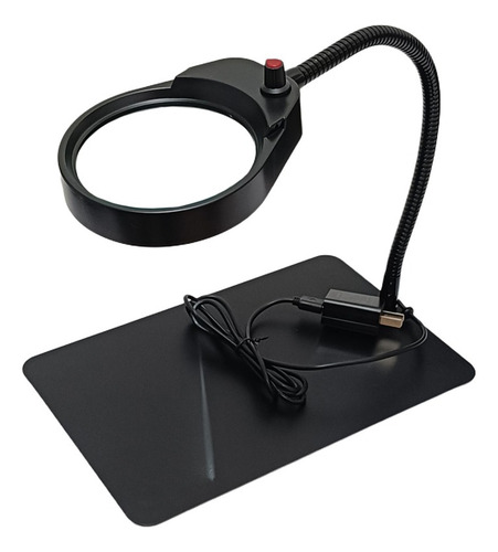 Lupa Usb De 30 Aumentos, Lámpara Led, Lupas, Loupa