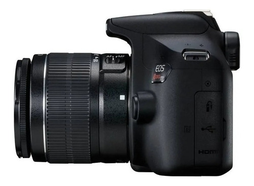 Canon EOS Rebel T7 DSLR color negro
