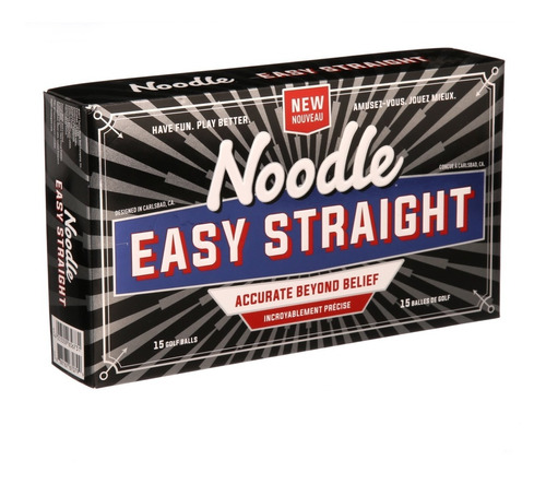 Kaddygolf Pelotas Taylormade Noodle Easy Straight Caja X 15 