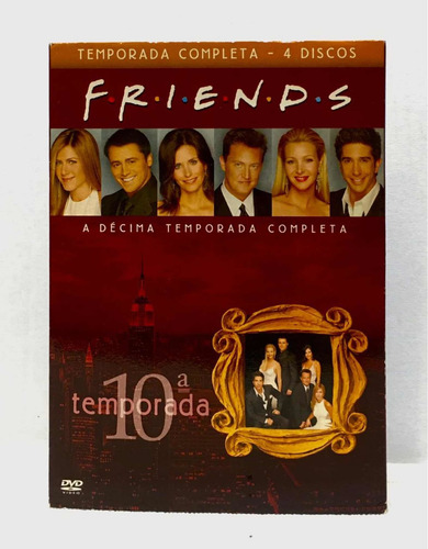 Dvd Friends - 10 Temporada Completa - 4 Discos (Usado)